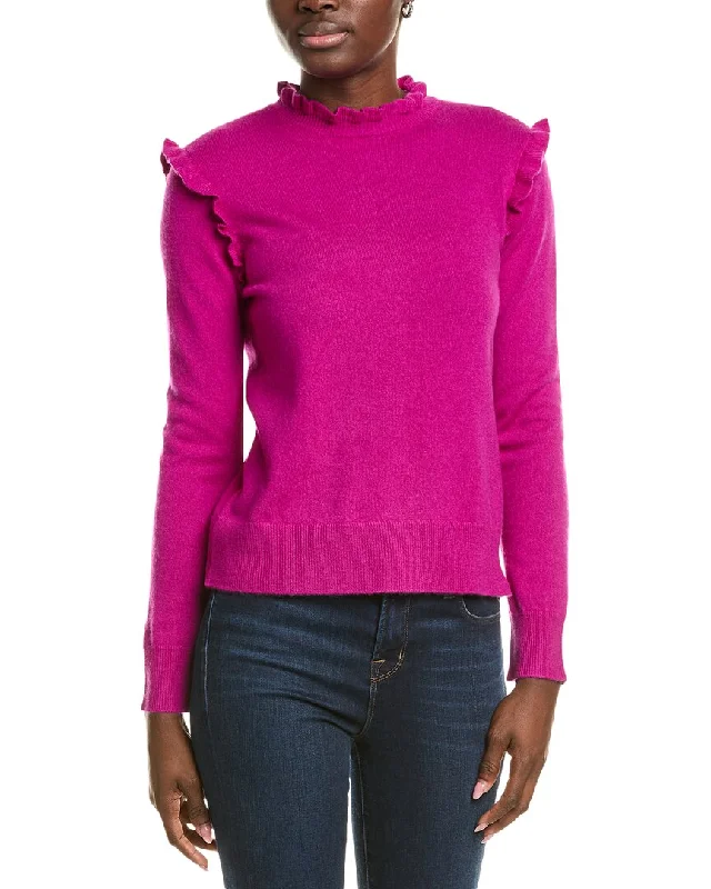 tyler böe Ruffle Cashmere Sweater