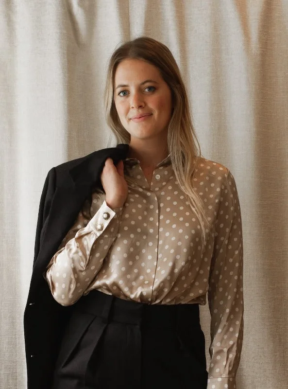 Amanda Blouse, Silk Dot