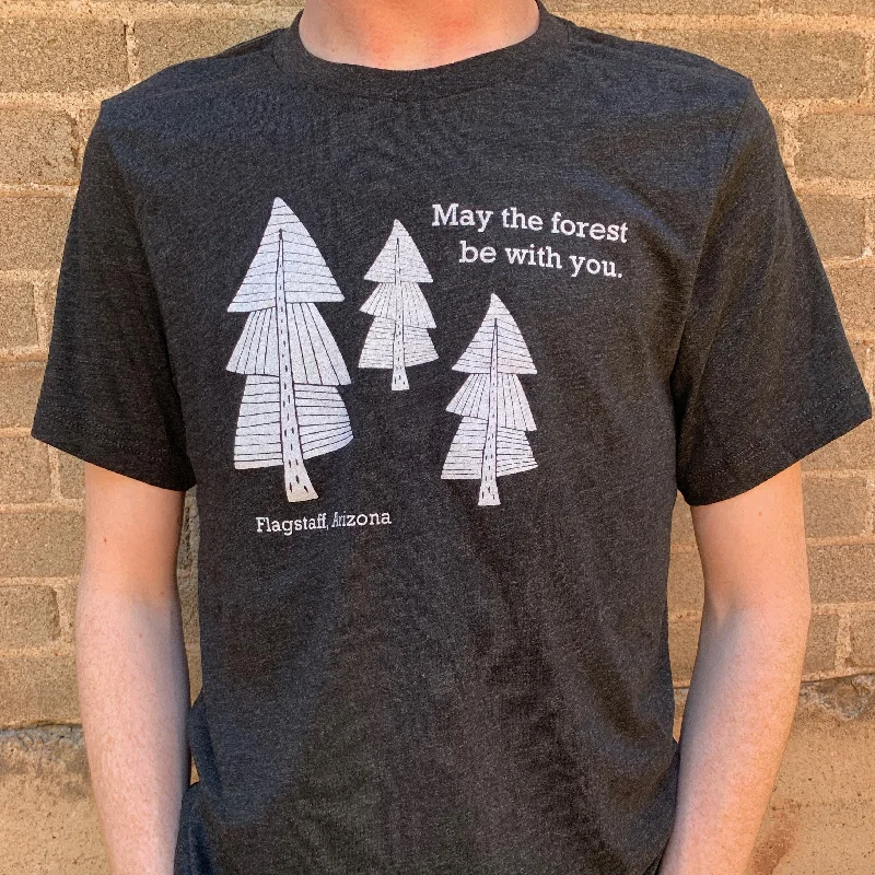 May The Forest Be With You Short Sleeve Tee