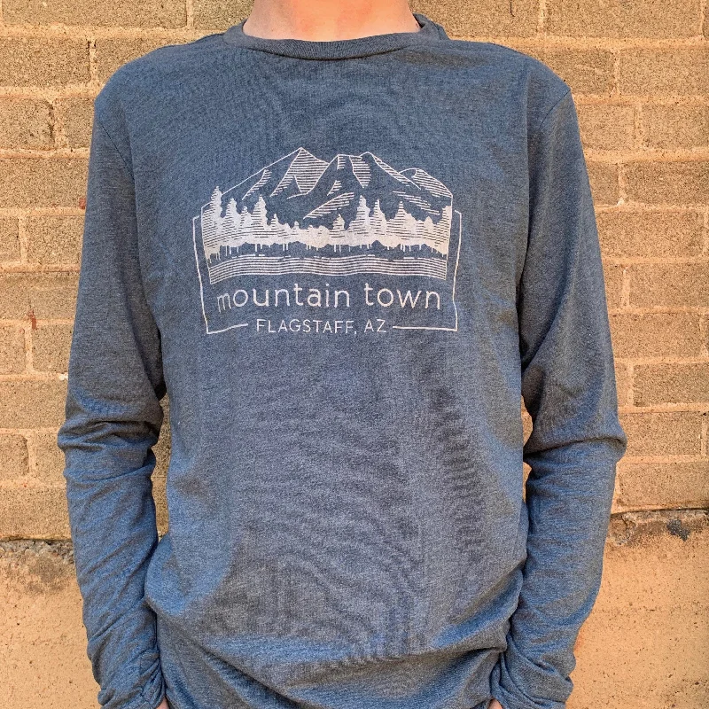 Mountain Town Long Sleeve Tee Shirt