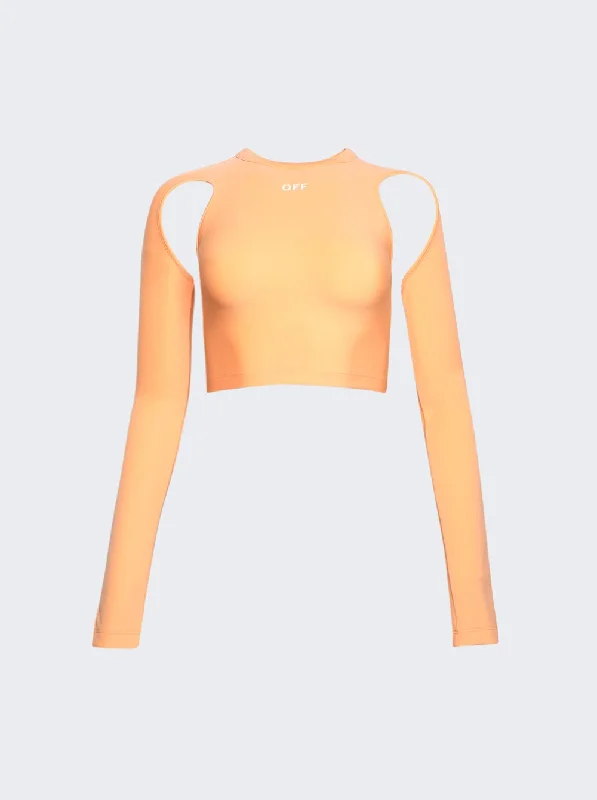 Sleek Long Sleeve Crop Top