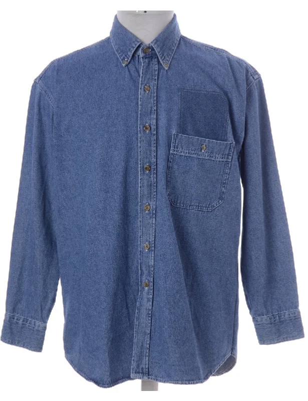 Label Callum Denim Double Pocket Shirt