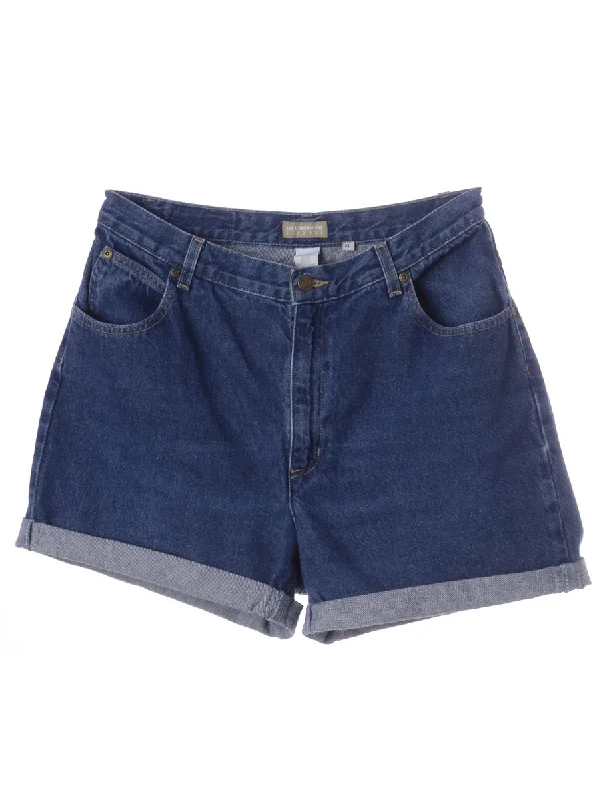 Label Willow Rolled Hem Denim Shorts